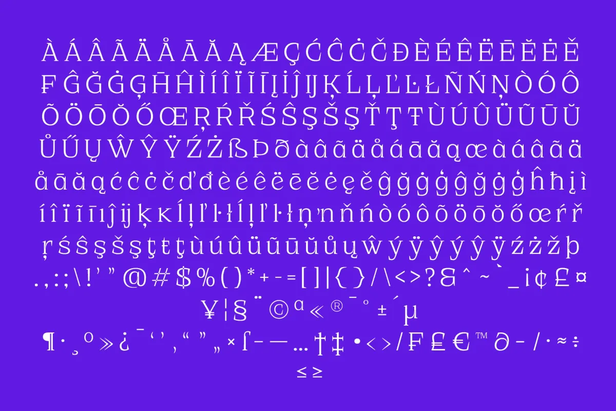 JT Rejiro - Sharp Serif Display Font Family