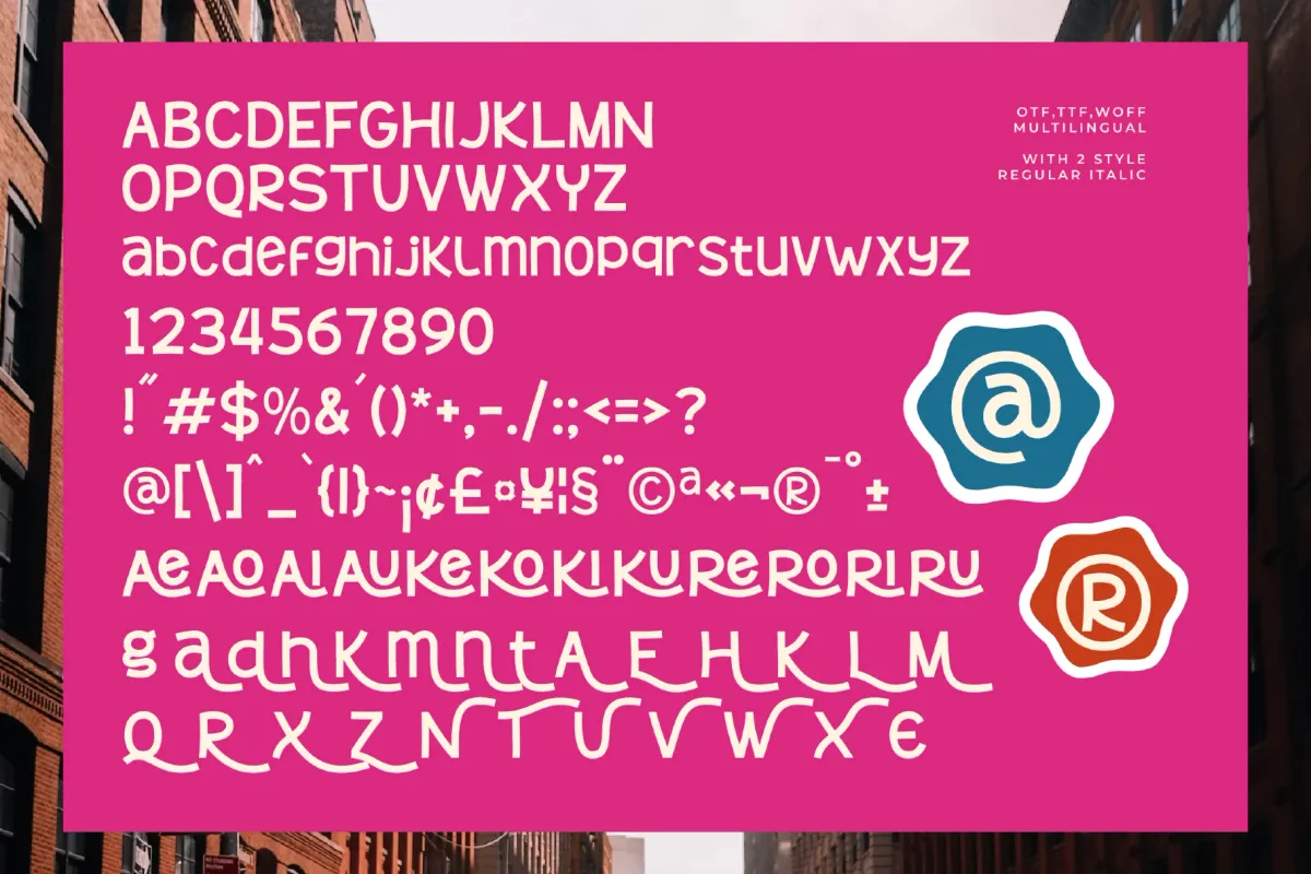 Shore Mystic - Playful Display Font