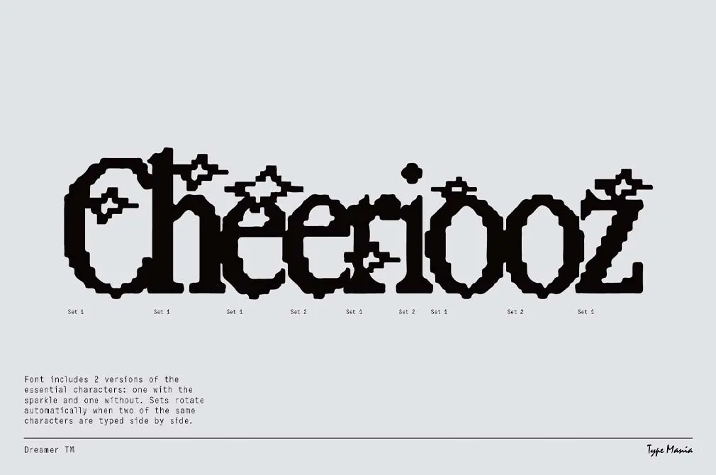 Dreamer TM | Y2K Pixel Font