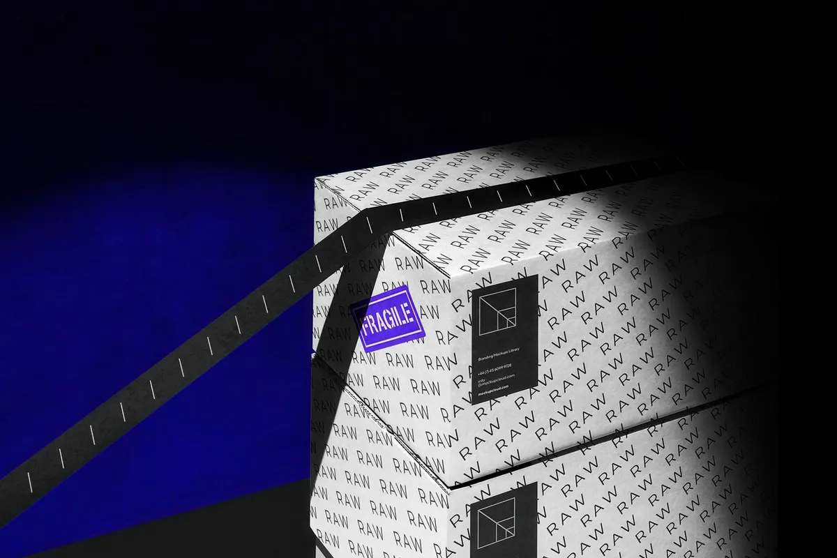 Box Packaging Mockup