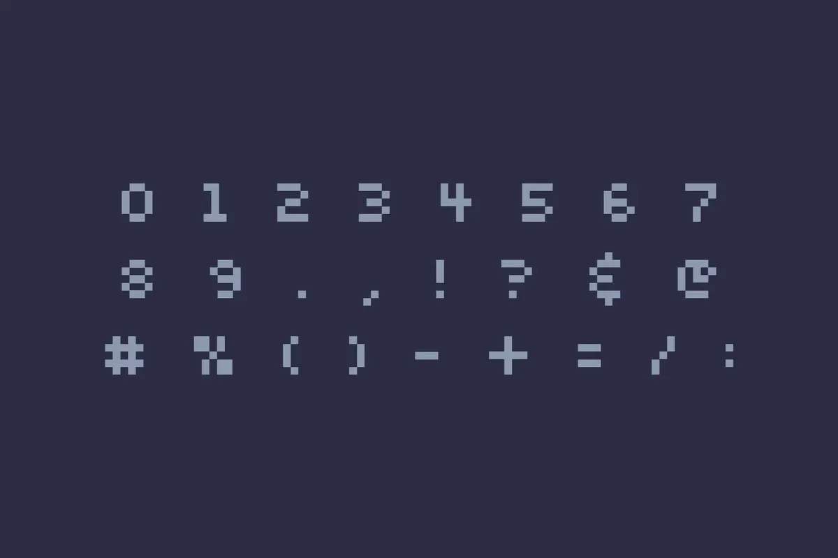 Silkscreen 90s Pixel Font