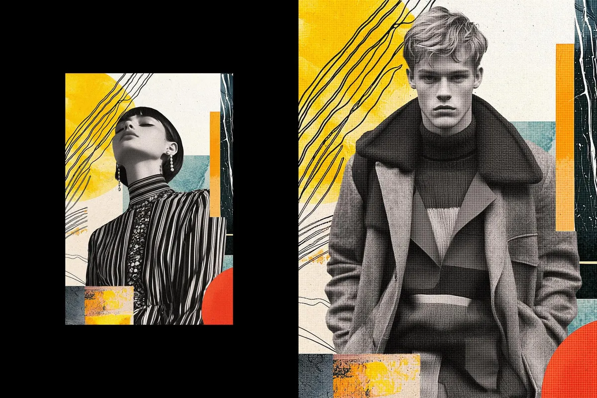 Abstract Collage Photo Effect