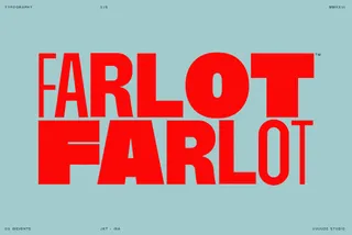 Farlot - Bold Sans Serif Display Family