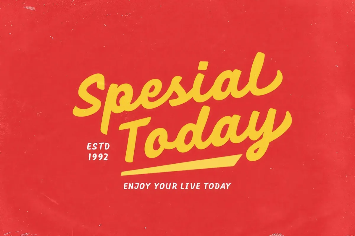 Sponder — Sign Painting Font