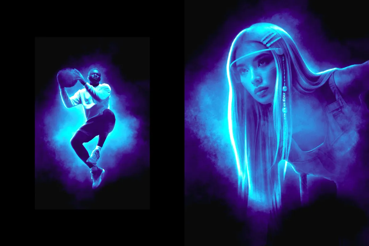 Smoke Explosion Photo Effect