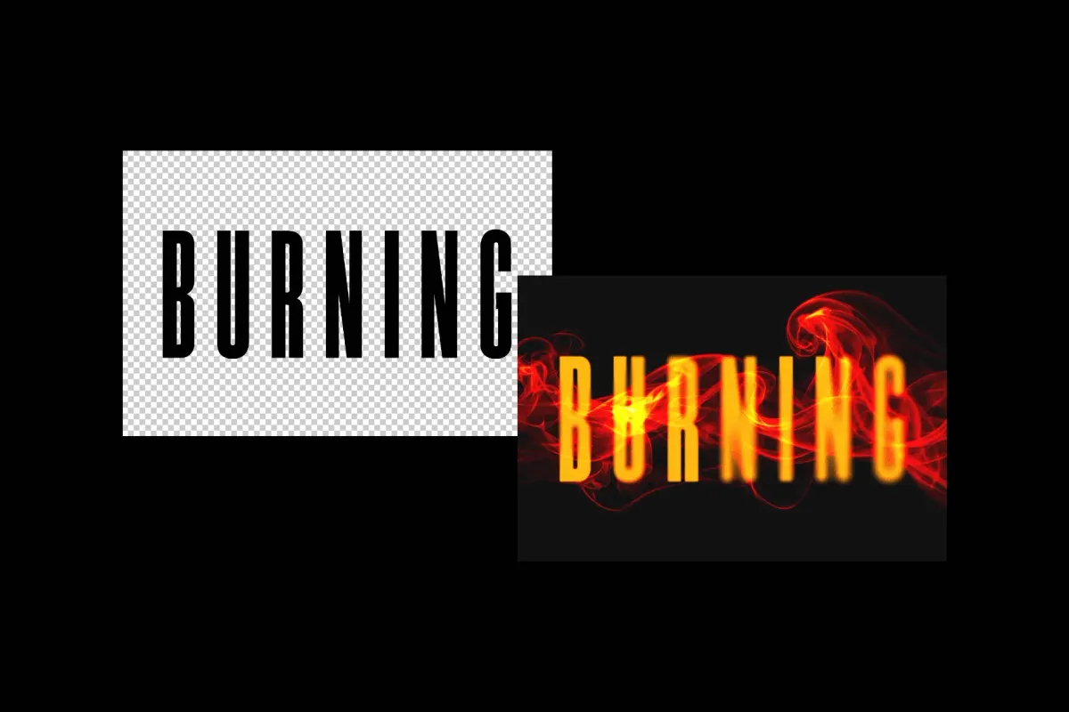 Burning Text Effect