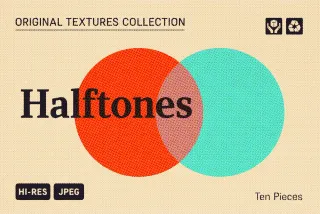 Vintage Halftone Textures Pack