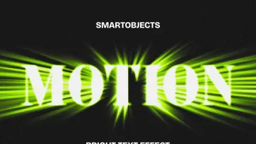 Dramatic Light Text Effect