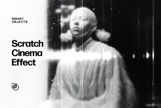 Scratch Cinema Photo Effect