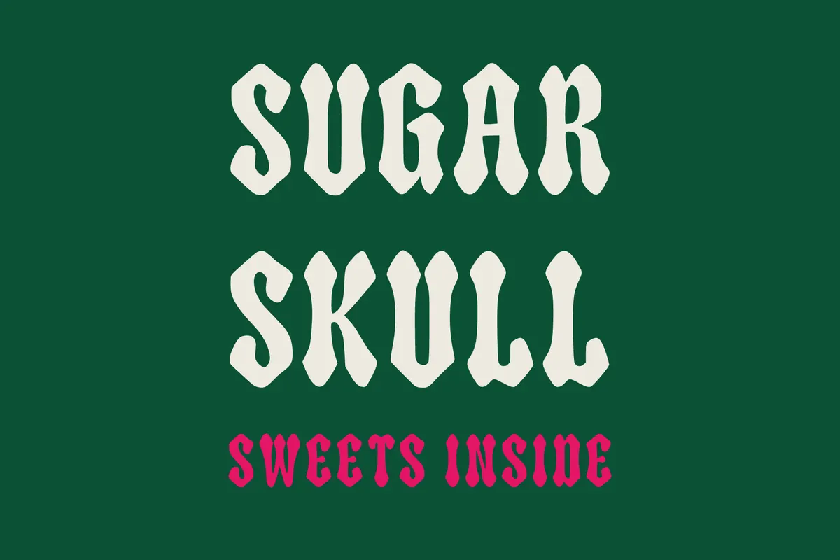 Gothic Gumdrop - Free Rounded Blackletter Font