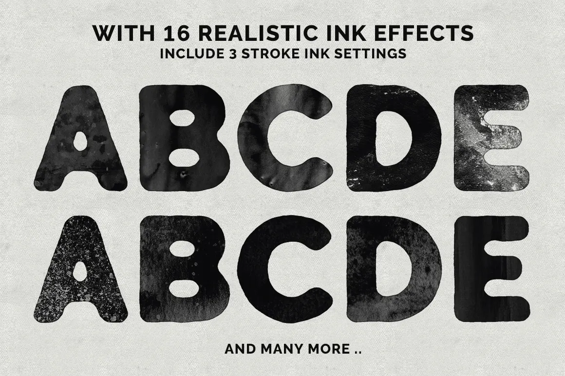 INKed - Photoshop Effect Template