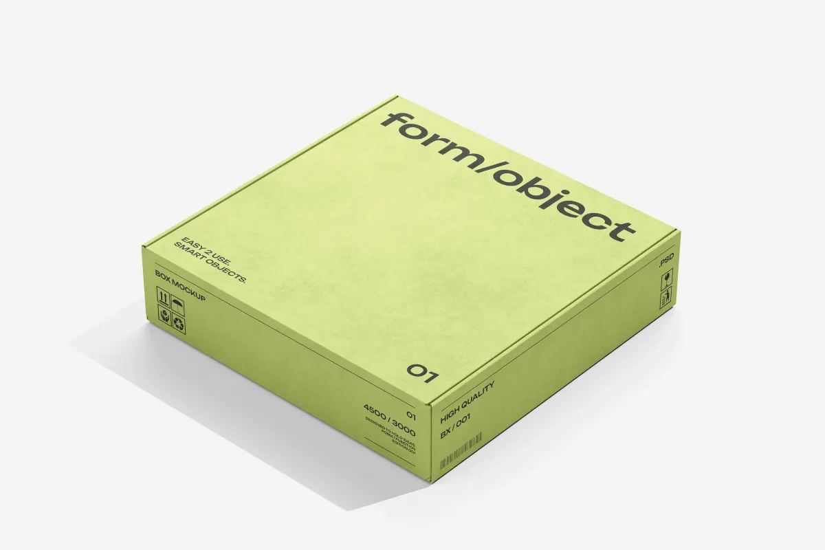 50-in-1 Box Mockup Bundle
