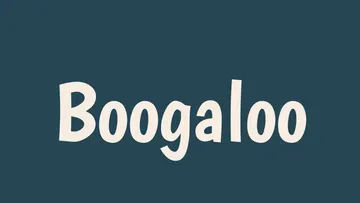 Boogaloo - 90s Surf Font