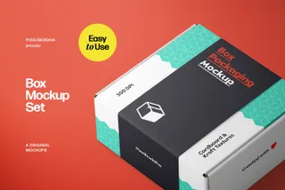 Box Mockup Set