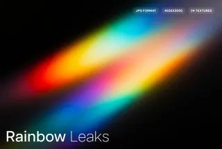 Rainbow Leaks Texture Collection