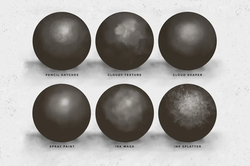 Smudge Procreate Brushes Set