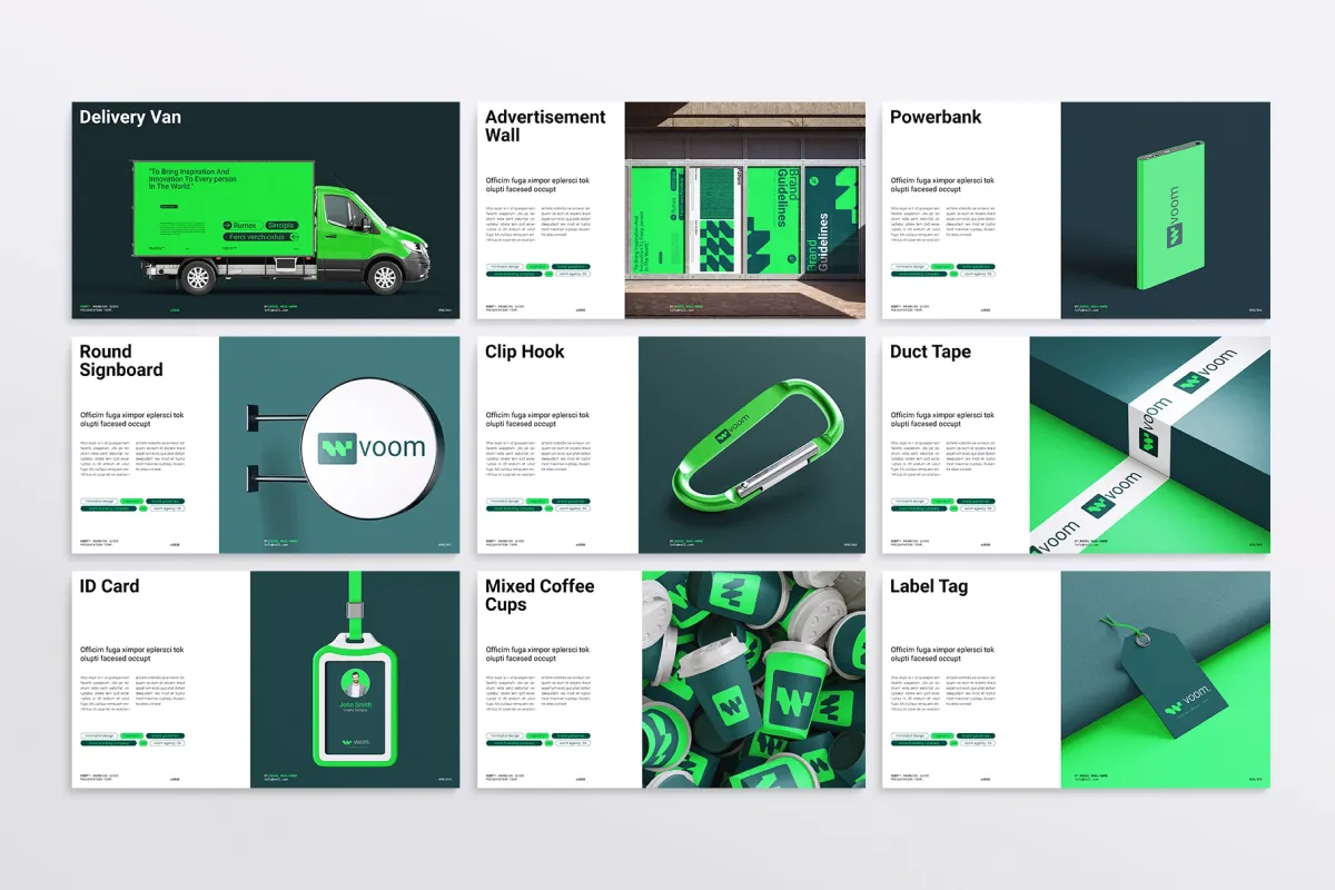 Brand Guidelines Presentation Template