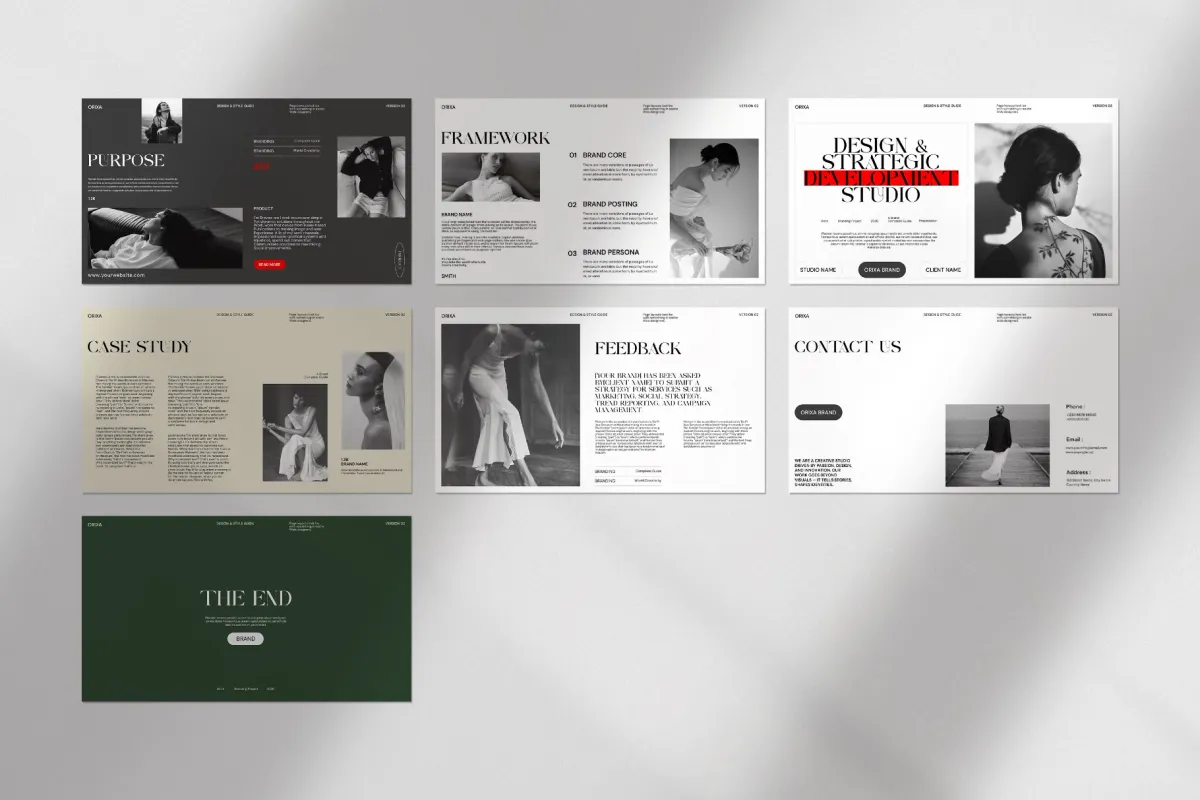 Orixa Brand Strategy Presentation Template