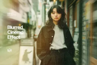 Blurred Cinema Photo Effect