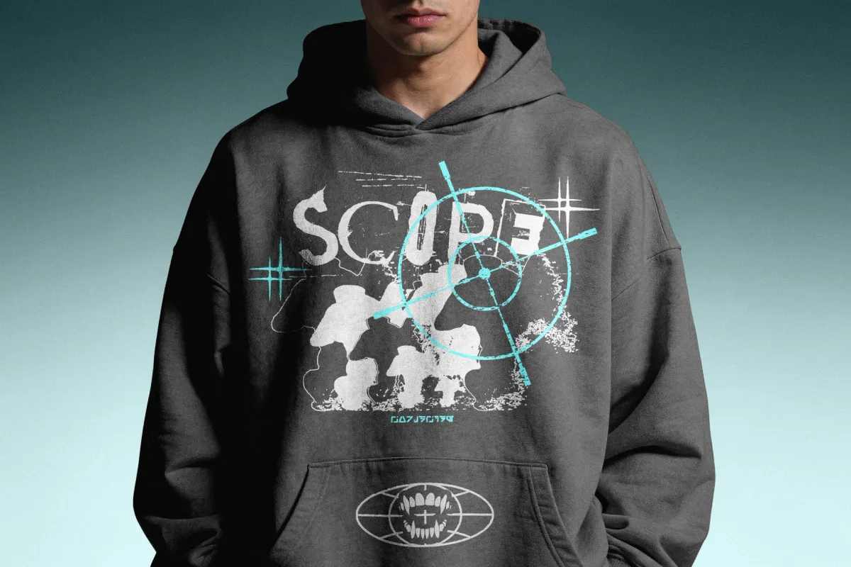 Pullover Hoodie Mockup
