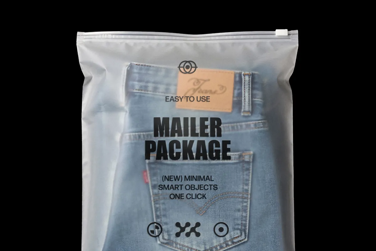 Jeans Mailer Mockup