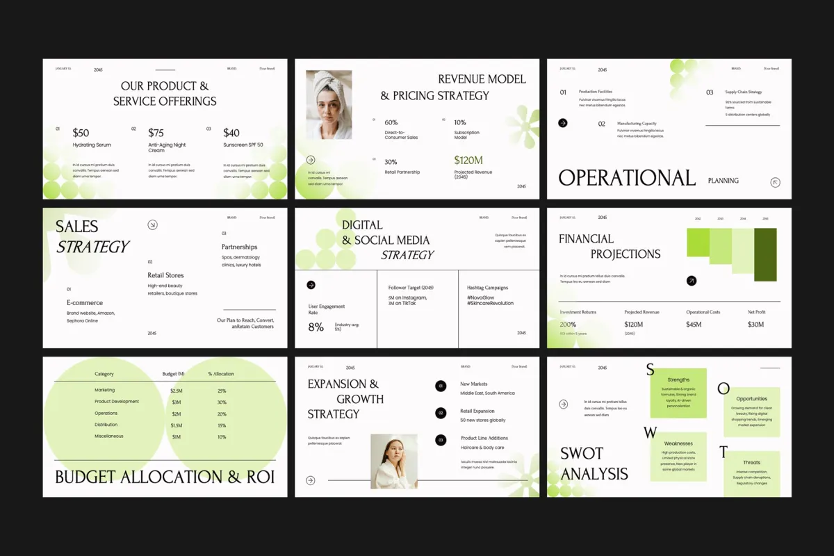 Aesthetic Brand Proposal Powerpoint Template