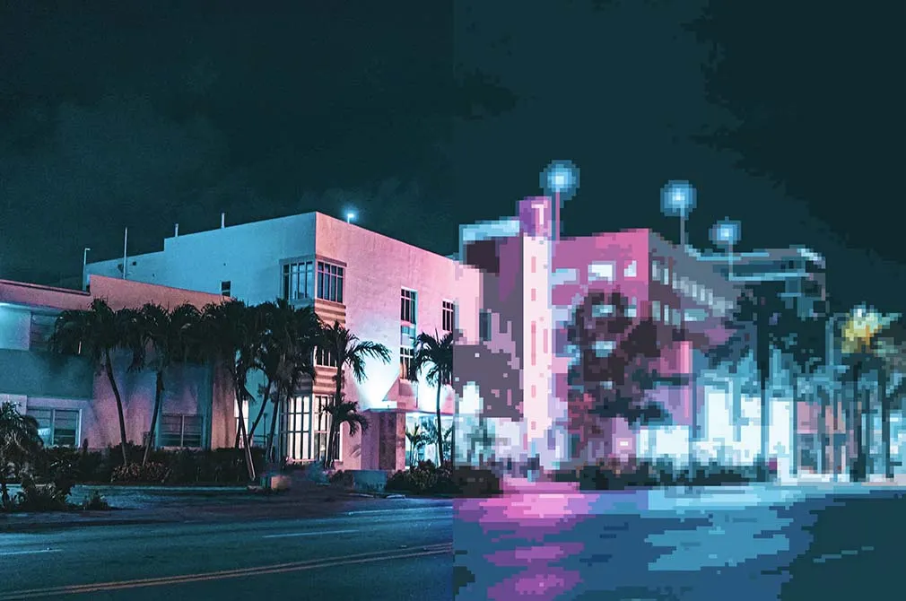Pixels Photo Effect