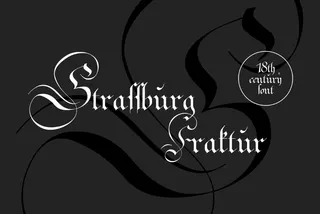 Strassburg Fraktur Font