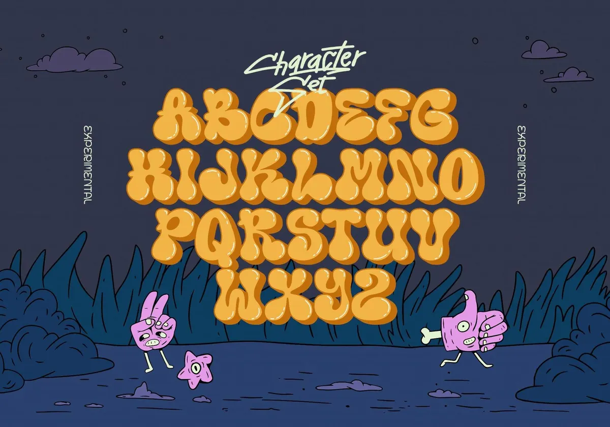 Adecko — Graffiti Display Font