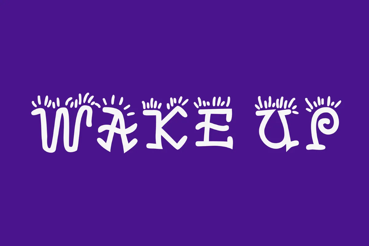 Waker - Funny Doodle Font