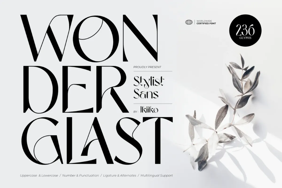 Wonderglast - Stylist Sans