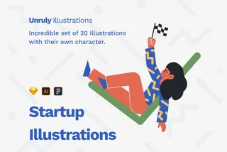 Unruly Landing Page Illustrations