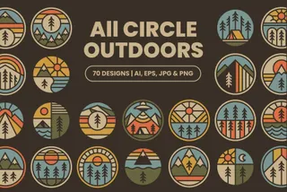 All-Circle Outdoor Badges