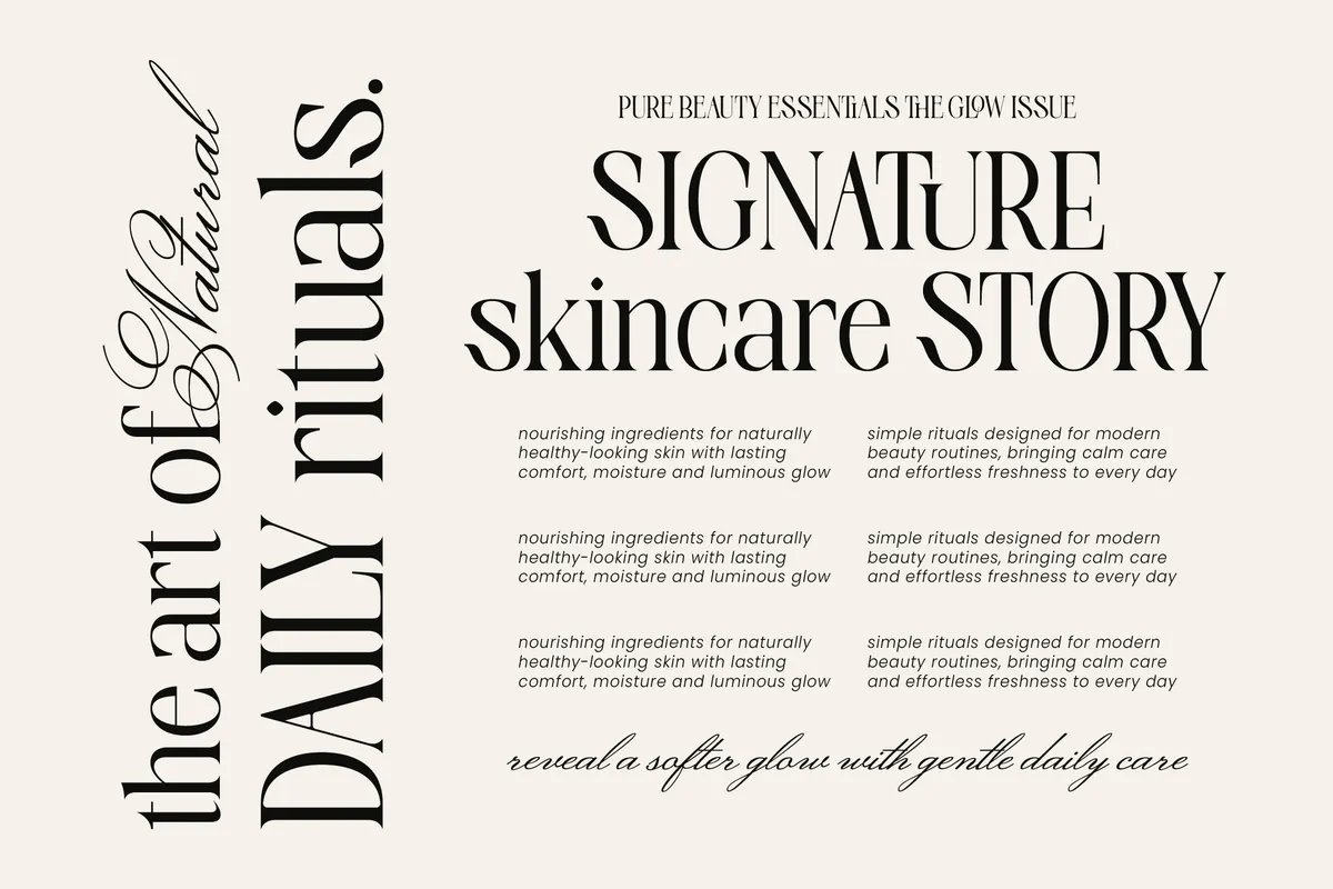 Valentine - Elegant Editorial Serif Font