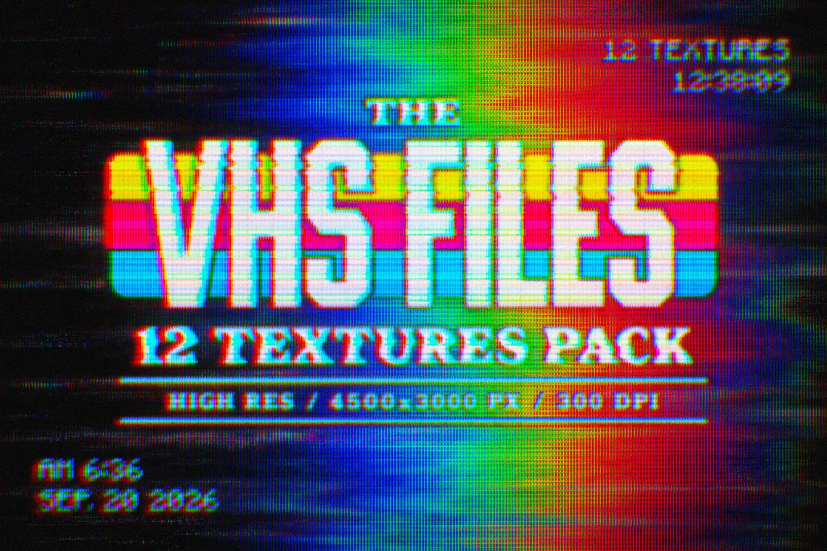 VHS Screen Textures