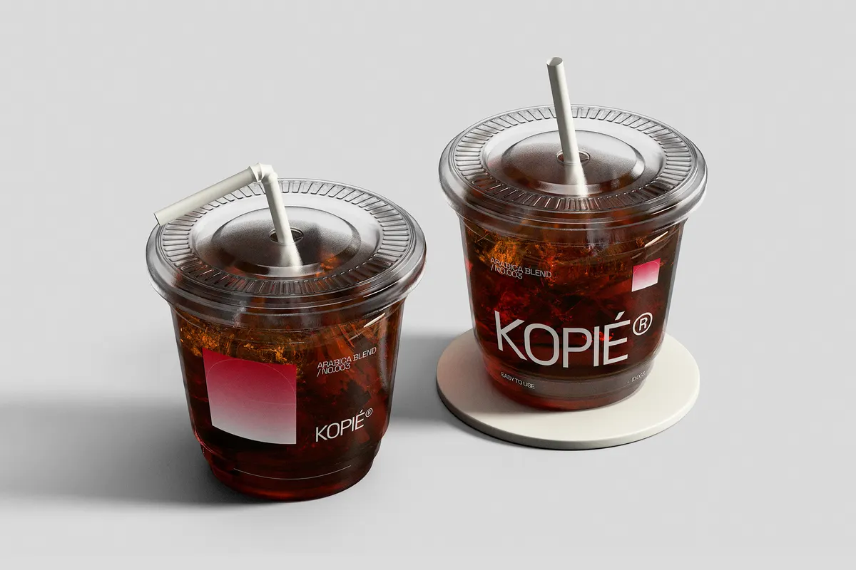 Plastic Coffee Cup Mockups