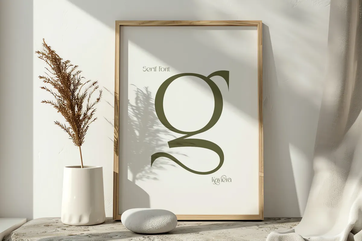 Kaviera - Elegant Swash Serif Font