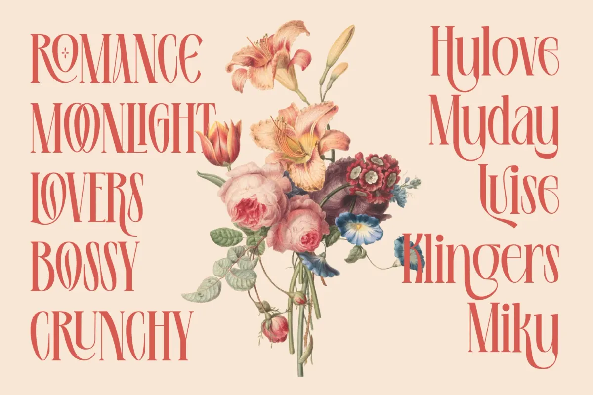 Aloyesia - Romantic Serif Font