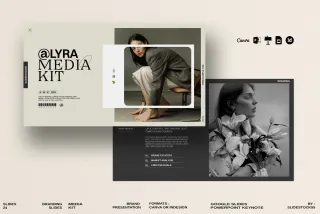 Lyra | Media Kit Template