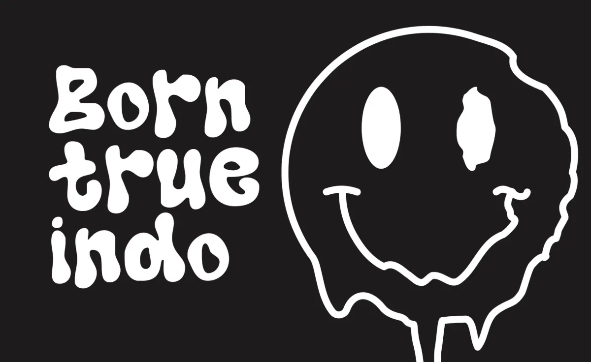 Kerlo Glued - Playful Blob Display Font