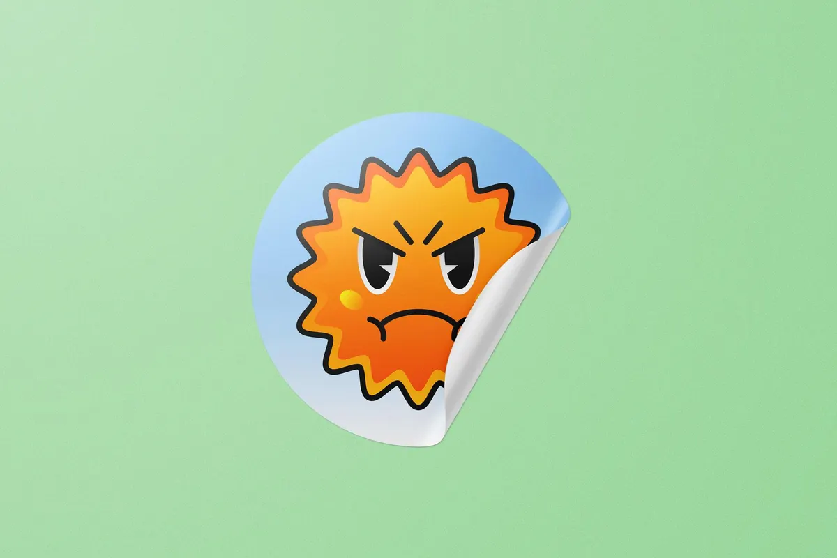 Sticker Set Mockup