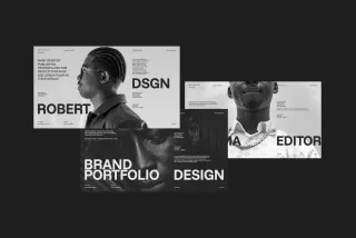 Brand Portfolio PowerPoint Template - Saloma
