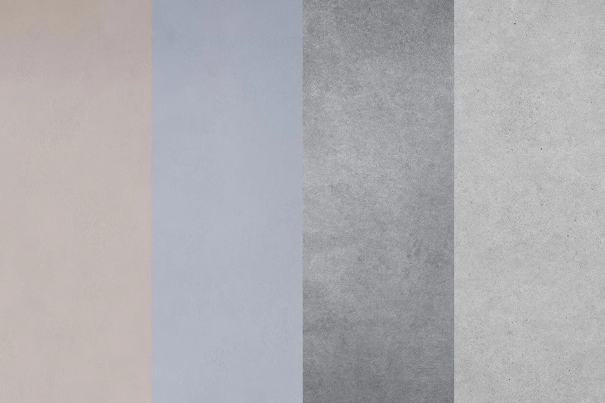 Minimal Glued Poster Mockup