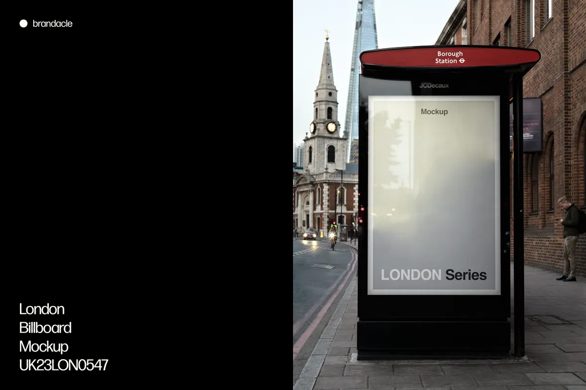 London Billboard Mockup