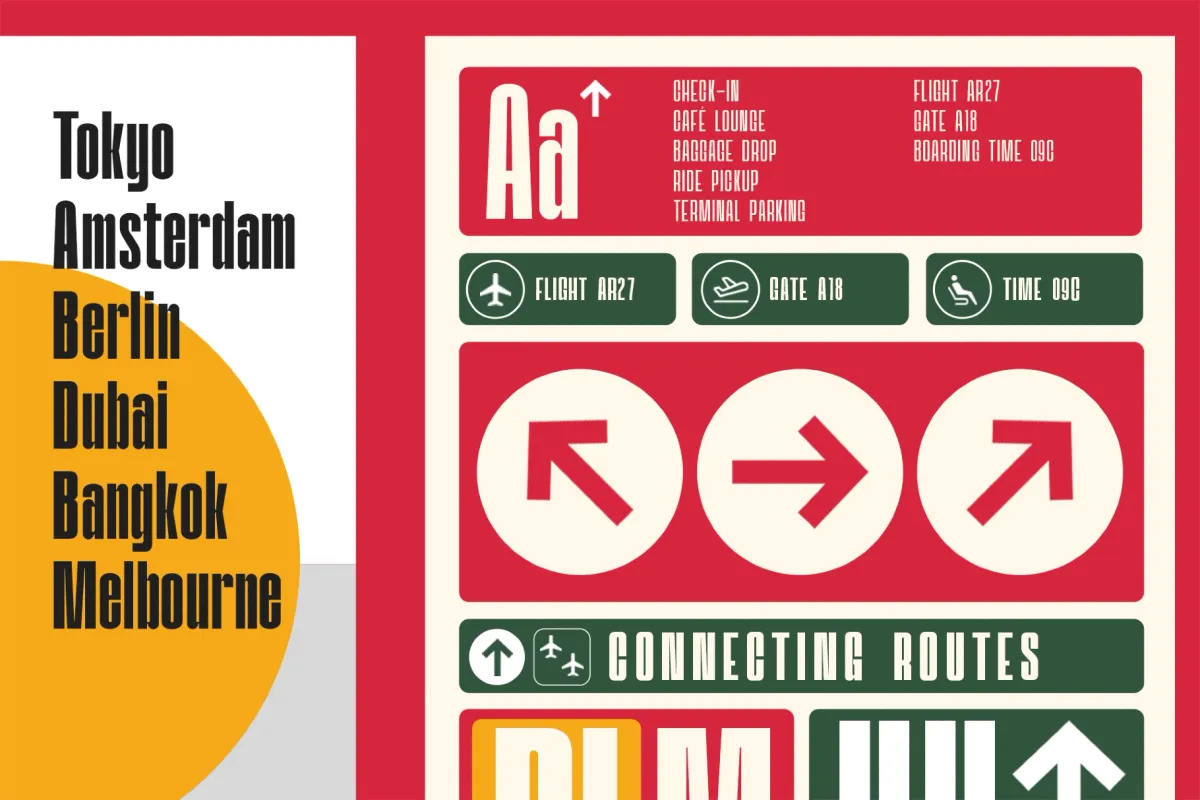 Odrine - Retro Condensed Font Family