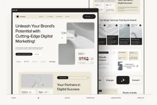 Digeem - Digital Marketing Landing Page Template