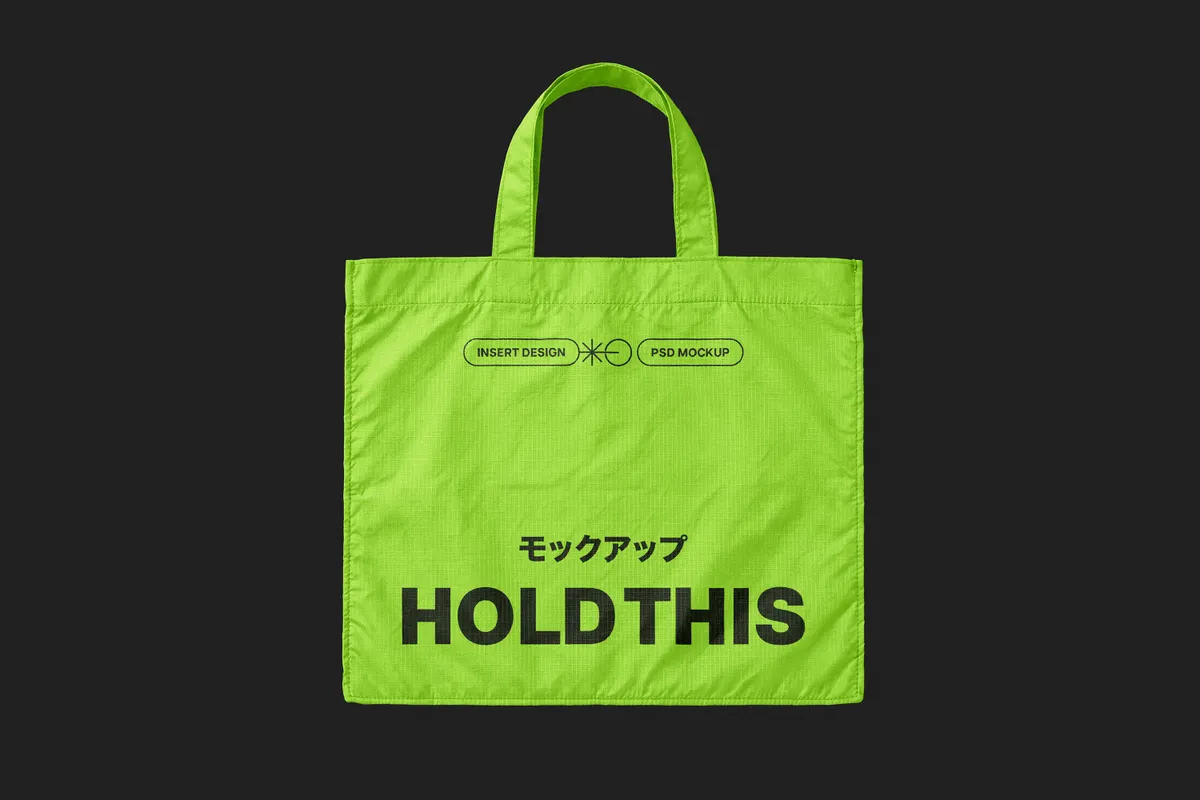 Ripstop Tote Bag Mockup