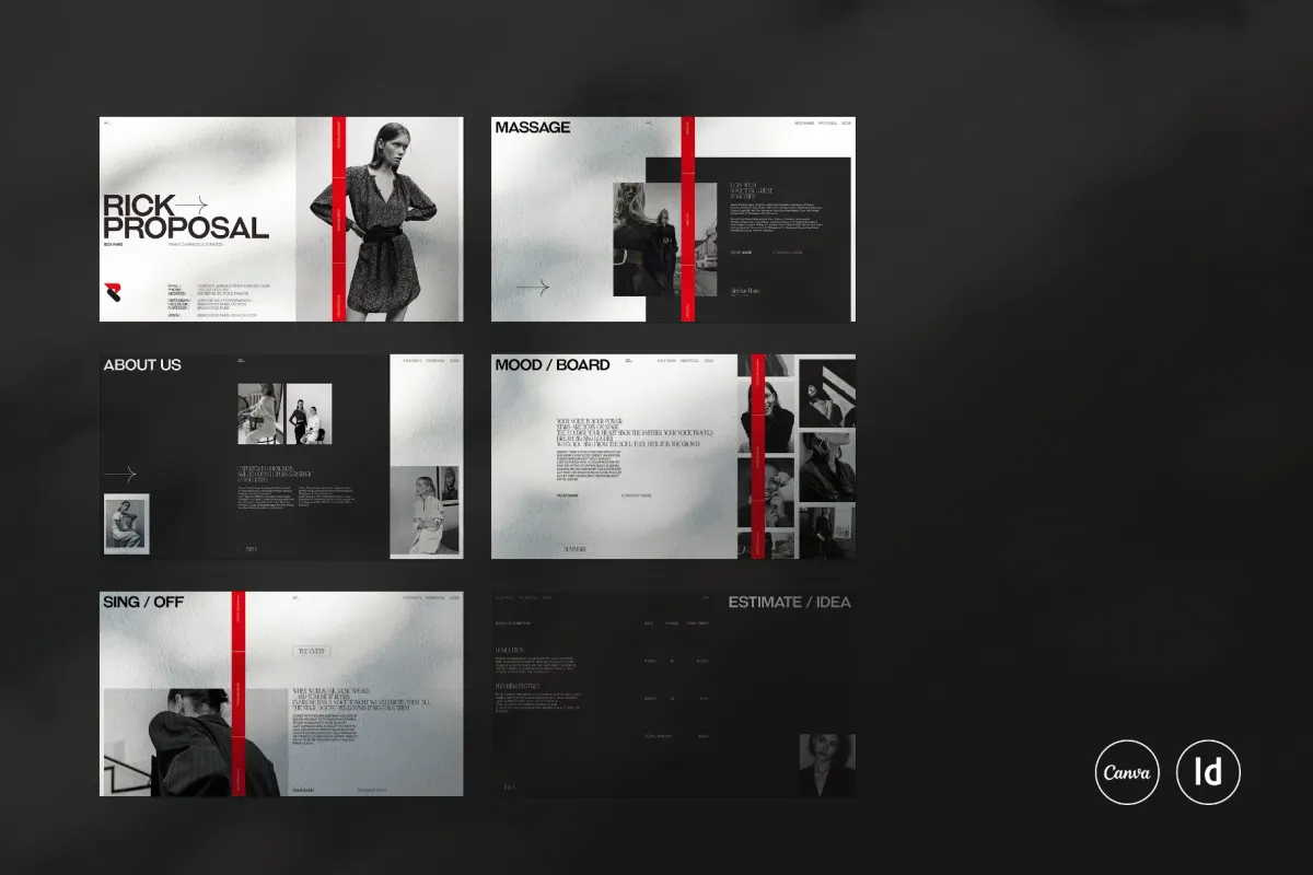 RICK | Brand Proposal Template