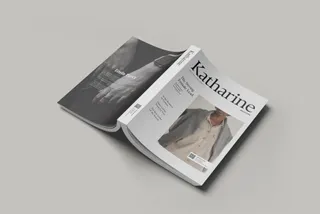 Open Softcover Book Mockup