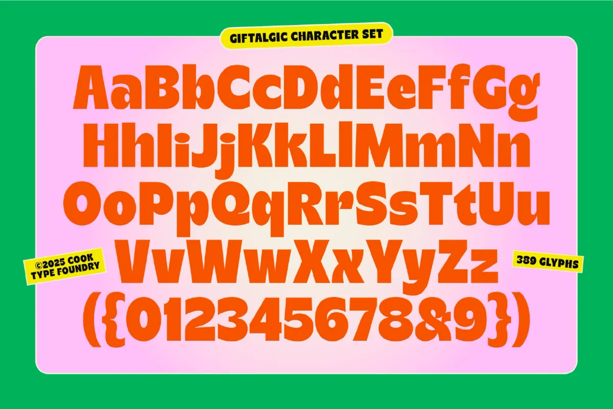 Giftalgic Font